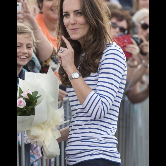 Me+Em Tops - Me + Em Striped Top. Duchess of Cambridge brand.S
